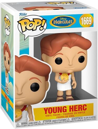 Funko Pop! Disney: Hercules -Young HERC - Collectable Vinyl Figure - Gift Idea - Official Merchandise - Toys for Kids & Adults - Disney Fans - Model Figure for Collectors and Display in Saudi Arabia