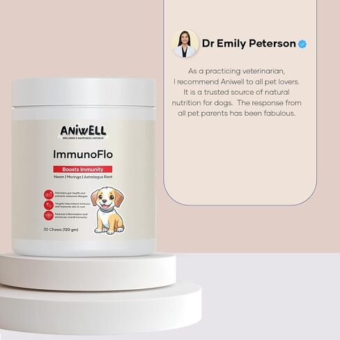 ImmunoFlo: حل طبيعي لعصر جديد للحساسية والمناعة، مدعم بجذور القتاد وبذور الكتان C3 - يعزز تخفيف الحساسية الموسمية، وصحة الأمعاء والجهاز الهضمي - مضغ ناعم in Kuwait
