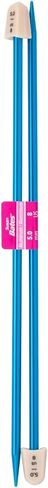 CJ BATES & SONS Susan Bates Silvalume Single Point Knitting Needles 10" 8/5mm, Size 8-5mm in Saudi Arabia