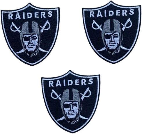 3Pcs Rugby Fans Favorite Team Logo Embroidered Patch, Iron on or Sew on Patch Applique for Clothes, Dress, Hat, Jeans, DIY Accessories in Saudi Arabia