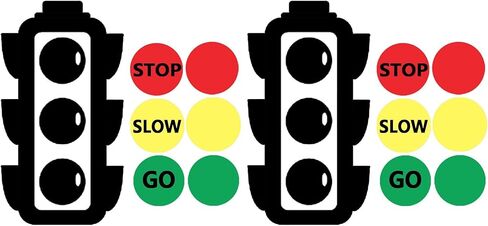 Traffic Light Craft Kit Traffic Lamp for Crafts and Fun Classroom Activities,30 Pcs Per Pack in Saudi Arabia
