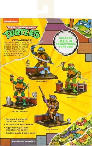Teenage Mutant Ninja Turtles: 4" Remastered Raphael Action Figure by Playmates Toys in Saudi Arabia