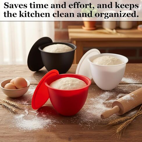 3 قطع من بطانات السيليكون للمطبخ، بطانات الوعاء تنطبق على خلاطات رأس الميل للمطبخ 5 كيو تي، بطانات السيليكون المختلطة ومرفقات الخلاط وملحقاتها، أوعية الخلاطات البديلة in Kuwait