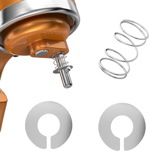 2-Pack Stainless Steel Spring and Washer Kit Fit for Kitchenaid Stand Mixer 3.5/4/5/6/7/8 Quart, Quick Install Accessories and Upgrade Parts in Saudi Arabia