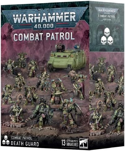 Warhammer 40K Combat Patrol Death Guard in Saudi Arabia
