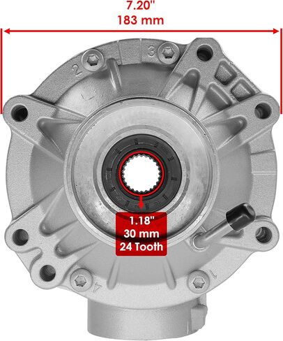 نظام تفاضلي خلفي كامل من كالتريك متوافق مع Can-Am Renegade 1000R 1000 4X4 2012-2018 in Kuwait