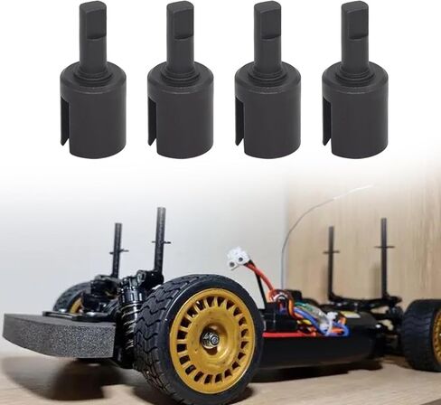 4 Pack Steel Differential Cups for 1/10 RC Car DF-02 TT02 in Saudi Arabia