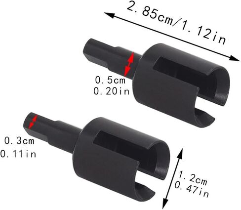 4 Pack Steel Differential Cups for 1/10 RC Car DF-02 TT02 in Saudi Arabia
