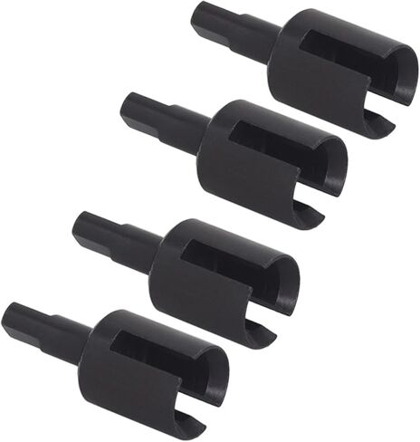 4 Pack Steel Differential Cups for 1/10 RC Car DF-02 TT02 in Saudi Arabia