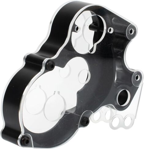 Aluminum Gearbox with Transparent PVC Case for 1/10 Tamiya ORV Chassis Monster Beetle Blackfoot The Frog RC Off-Road Car Upgrade Parts in Saudi Arabia