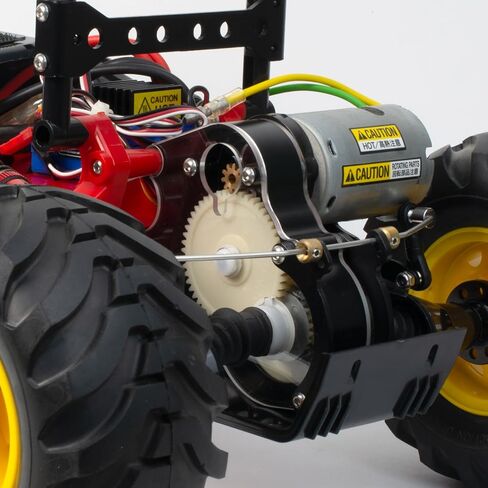 Aluminum Gearbox with Transparent PVC Case for 1/10 Tamiya ORV Chassis Monster Beetle Blackfoot The Frog RC Off-Road Car Upgrade Parts in Saudi Arabia