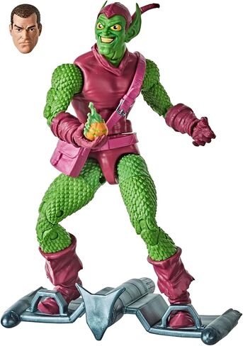 Hasbro Marvel Legends Series Spider-Man 6-inch Collectible Green Goblin Action Figure Toy Retro Collection in Saudi Arabia