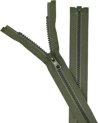 YKK® 29" Vislon Zipper ~ YKK #5 Molded Plastic ~ Separating - 567 Olive Green (1 Zipper/Pack) in Saudi Arabia