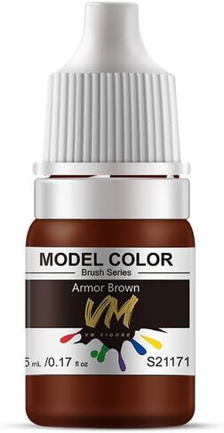 VM Eco-Friendly Water-based Pigment Speed Paint Model Color, Light Resistant and Non-Fading for Plastic/Metal/Resin/Models 1 bottle x 5ml (Matte Black) in Saudi Arabia