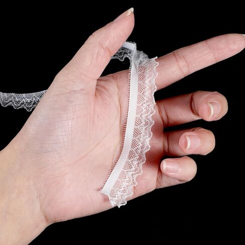 10 Yards Elastic Ribbon, Floral Crochet Wrapping Paper Ribbons Ribbon for Crafts Bridal Wedding Dress Decoration Gift Wrapping in Saudi Arabia
