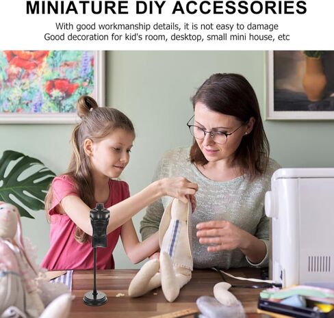 3pcs Male Doll Accessory Mannequin Dress Form for Dolls Dress Stand Plastic Construction Lifelike Design Portable Mini Display Rack in Saudi Arabia