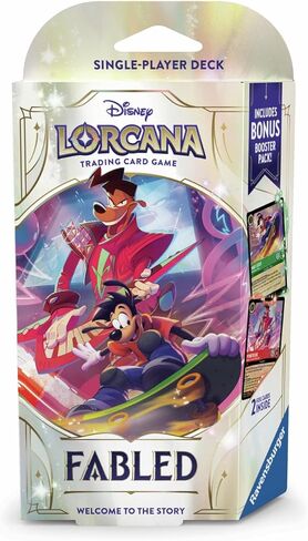Disney Lorcana TCG: Fabled - Single-Player Deck Emerald and Ruby in Saudi Arabia