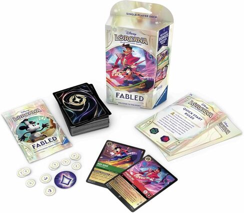 Disney Lorcana TCG: Fabled - Single-Player Deck Emerald and Ruby in Saudi Arabia