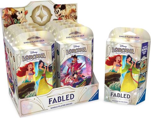 Disney Lorcana TCG: Fabled - Single-Player Deck Emerald and Ruby in Saudi Arabia