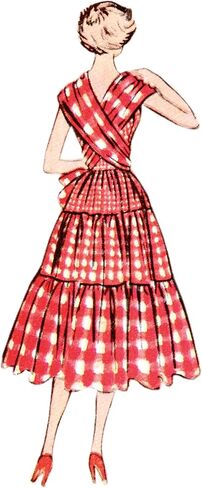 McCalls M8280F5 Misses' Dresses Sewing Pattern Kit, Design Code M8280, Sizes 16-18-20-22-24 in Saudi Arabia