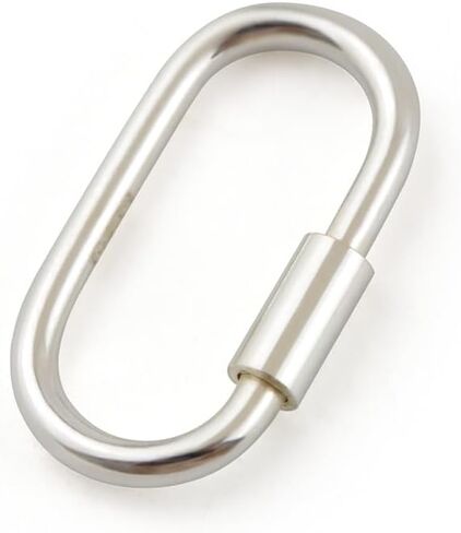 1PC 925 Sterling Silver Jewelry Clasps, Oval Necklace Enhancer Shortener,for Bracelet Anklet Jewelry Making,DIY Crafts (Silver(S)) in Saudi Arabia