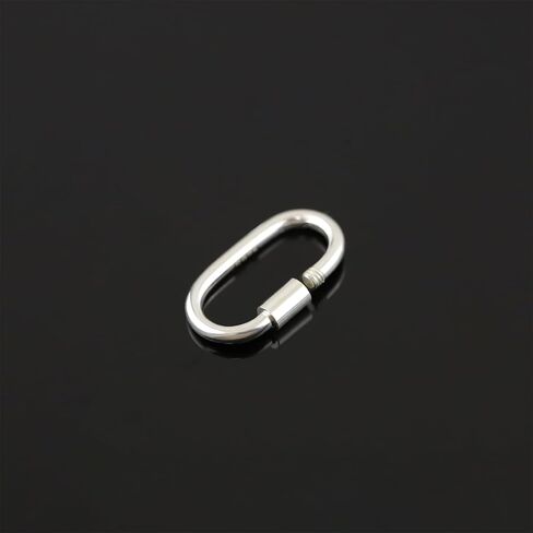 1PC 925 Sterling Silver Jewelry Clasps, Oval Necklace Enhancer Shortener,for Bracelet Anklet Jewelry Making,DIY Crafts (Silver(S)) in Saudi Arabia