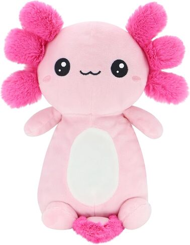 Axolotl Plush, Cute Pink Axolotl Stuffed Animals, Kawaii Soft Plushies Pillow Toy Axolotl Plushie Gifts for Girls Kids Decor (Purple) in Kuwait