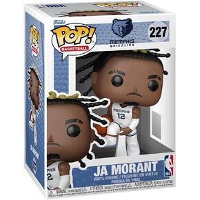 فانكو بوب! NBA: Grizzlies - Ja Morant - الزي المنزلي - شخصية الفينيل القابلة للتجميع - فكرة هدية - بضائع رسمية - ألعاب للأطفال والكبار - عشاق الرياضة - شخصية نموذجية لهواة الجمع والعرض in Kuwait