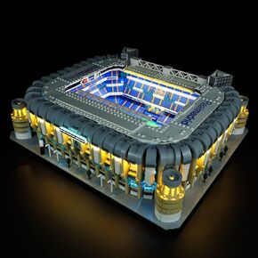 T-Club LED Light Kit for(Real Madrid - Santiago Bernabéu Stadium), Lighting Kit Compatible with Lego 10299 (Only Led Light, Building Block Model not Included) (RC with Sounds) in Saudi Arabia