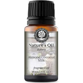 Almond Coconut Milk Fragrance Oil (15ml) for Diffusers, Soap Making, Candles, Lotion, Home Scents, Linen Spray, Bath Bombs, Slime in Kuwait