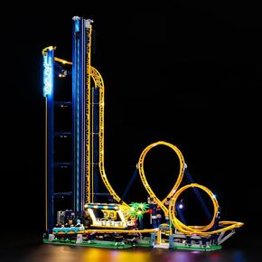 طقم إضاءة LED RC متوافق مع Lego 10303، طقم إضاءة الديكور لنموذج مكعبات البناء (Loop Coaster 10303). (طقم إضاءة LED فقط) (الإصدار الكلاسيكي) in Kuwait