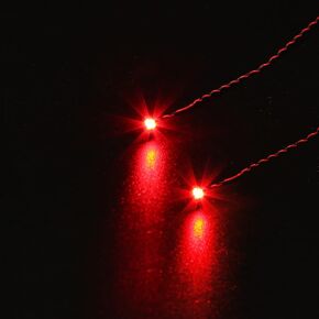 Light Up Your Bricks- 2 Pieces X Red Flashing Light 15 cm, USB Powered, Compatible with Legos, DIY Lighting in Saudi Arabia