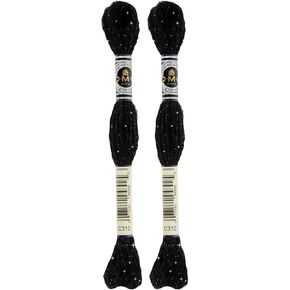 Dmc 6-Strand Etoile Embroidery Floss 8.7yd-Black in Kuwait