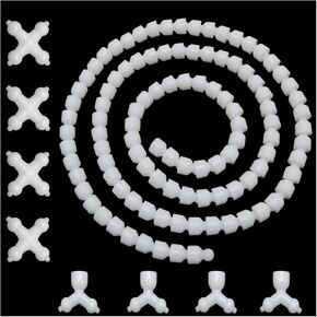 XGNG 1 مجموعة الأبيض Pastic لعبة الهيكل العظمي 9.5 مللي متر دمية الكرة المقبس مشترك لإعداد العينات الحيوانات المحشوة Crafts بها بنفسك الحرف in Kuwait