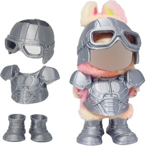 HAUTICO Motor Rider Knight Armor Costume for 6.7-inch (17cm) Monster Figures, Knight Outfit for Collectible Figures in Kuwait