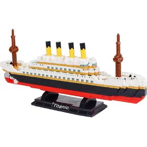 Building Blocks, Titanic Model Micro Building Blocks Set 1860 PCS Mini Building Blocks, Gifts for Adult in Kuwait