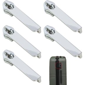 5 PCS Zipper Pull Replacement Zinc Alloy Zipper Pull Tab Repair Kit Puller Head Accessories for Suitcase with Combination Lock in Saudi Arabia