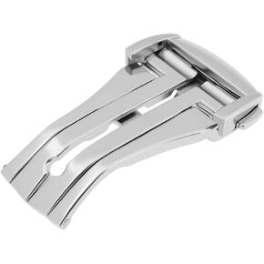 مشبك حزام من الفولاذ المقاوم للصدأ متوافق مع أوميغا سيماستر بلانيت أوشن، فضي in Kuwait