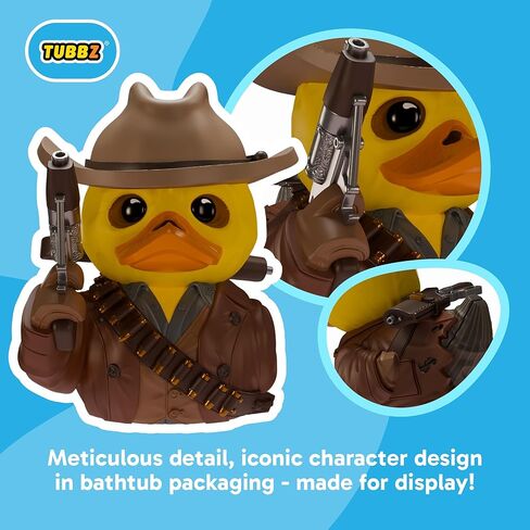 TUBBZ Collectors Edition: Fallout TV - Ghoul Cosplaying Rubber Duck Vinyl Figure – Official Collectible for Fans of Fallout TV in Saudi Arabia