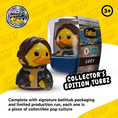 TUBBZ Collectors Edition: Fallout TV - Ghoul Cosplaying Rubber Duck Vinyl Figure – Official Collectible for Fans of Fallout TV in Saudi Arabia