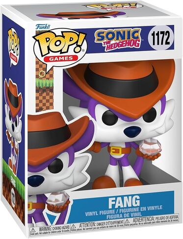 فانكو بوب! الألعاب: Sonic The Hedgehog - Fang - مجسم من الفينيل قابل للتجميع - فكرة هدية - بضائع رسمية - ألعاب للأطفال والكبار - محبي ألعاب الفيديو - مجسم نموذجي لهواة الجمع in Kuwait