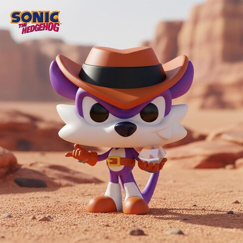 فانكو بوب! الألعاب: Sonic The Hedgehog - Fang - مجسم من الفينيل قابل للتجميع - فكرة هدية - بضائع رسمية - ألعاب للأطفال والكبار - محبي ألعاب الفيديو - مجسم نموذجي لهواة الجمع in Kuwait