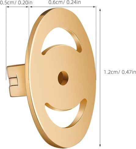 NOLITOY2 أزواج من الأقراط الثقيلة تدعم الظهر وقفل الظهر للأذنين المتدلية لاستبدال الأطواق المرصعة والأقراط المتدلية in Kuwait