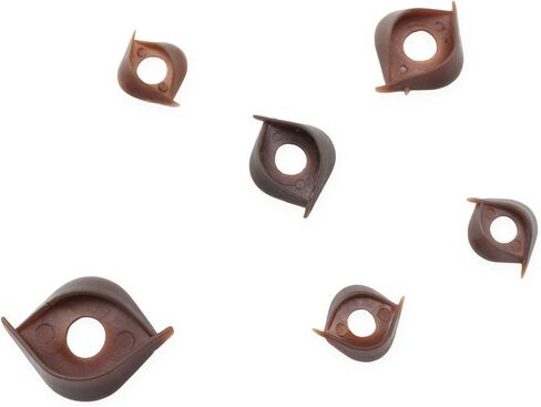 XGNG 100 قطعة من جفون الكاري البلاستيكية التي تصنعها بنفسك عيون الدمية من القطيفة على شكل حيوانات in Kuwait