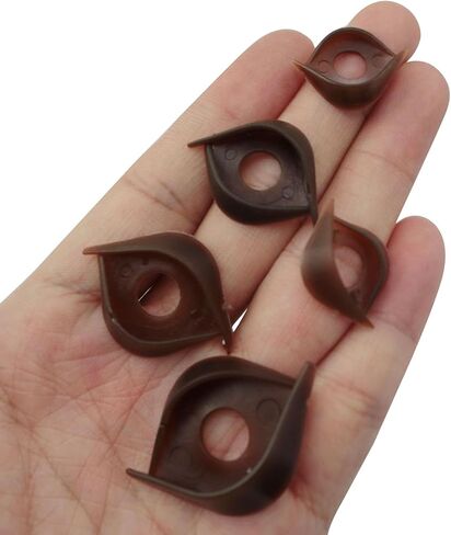 XGNG 100 قطعة من جفون الكاري البلاستيكية التي تصنعها بنفسك عيون الدمية من القطيفة على شكل حيوانات in Kuwait