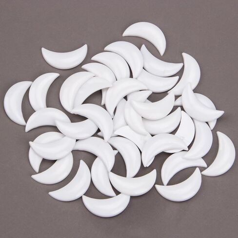 ZORZA 200Pcs Cute Plastic Safety Mouths Crescent Moon Shaped Mouth Lips for DIY Stuffed Animals and Plush Crafts Cartoon Safety Eyes Noses Buttons for Doll Making and Crafting Accessories in Saudi Arabia
