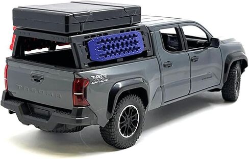 Diecast Model Car Compatible for Toyota Tacoma TRD Off-Road Diecast Model Car, 1:24 Scale, Grey, 2024 Limited Edition Die-Cast Model New Tooling H08778-GRY in Saudi Arabia