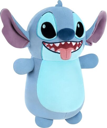Squishmallows Original Disney 10in Stitch with Tongue Out HugMees – Ultrasoft Official Jazwares Plush (Medium-Sized) in Saudi Arabia