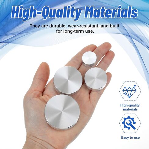 4 Pieces Ceramic Clay Pottery Throwing Trimming Spinner Tool 4 Sizes Pottery Trimming Tools Small Clay Ceramic Rotary Tools for Potterys Suitable for Potters and Clays Artists(20mm/30mm/38mm/45mm) in Saudi Arabia