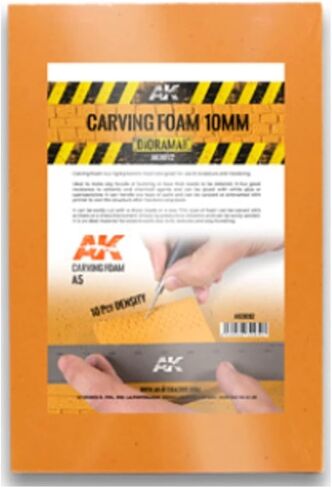 AK-Interactive Carving Foam 10mm (A5 Size) in Saudi Arabia